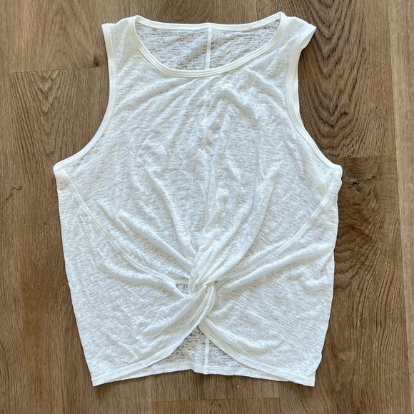 Lululemon breeze through twist tank NWOT - Picture 6 of 6